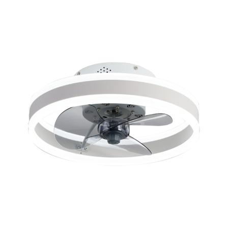40 Cm Led-fläkt Takljus, 6-växlad Fjärrkontroll Modernt Sovrum
