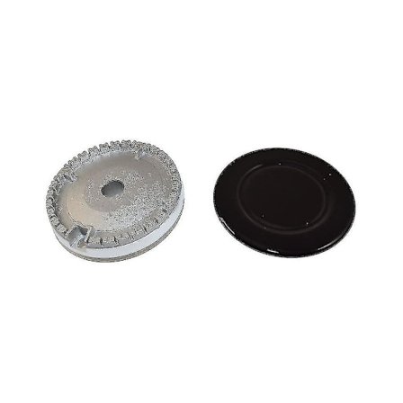 Universell Spis Gashäll Brännare Bas och Lock Set 100mm