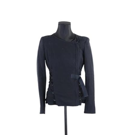 Isabel Marant Pre-owned Pre-ownedBomuldovertj Sort, unisex Vintage Jakker