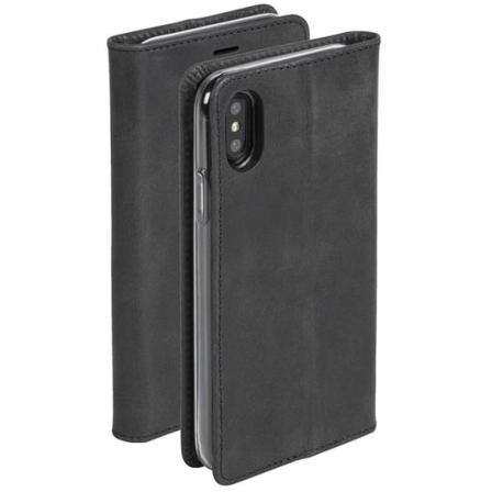 Krusell Sunne FolioCase lompakkokotelo iPhone X/Xs, musta Svart