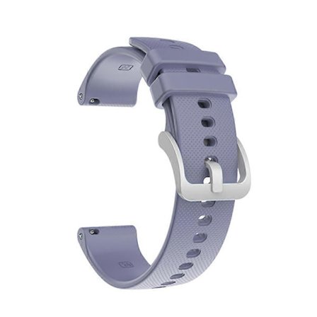 Klockarmband för Garmin Venu Sq Silikon Silver Spänne Rem för Garmin Vivomove3 Ersättning