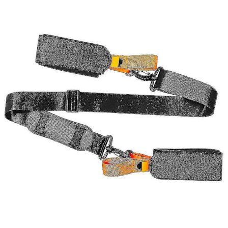 Skidväska Snowboard Väska Justerbar Skidstav Axel Handtag (orange)