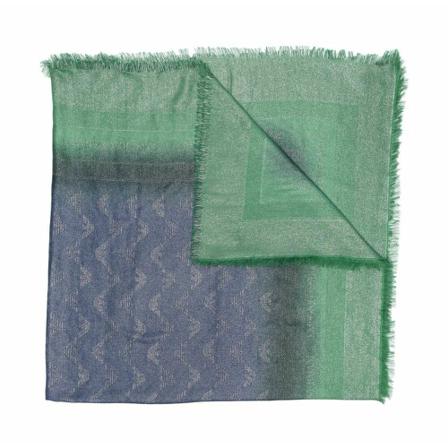 Emporio Armani, Winter Scarves Niebieski, Kobieta, Rozmiar: ONE Size