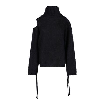 Andrea Adamo Sweater Sort, Dame