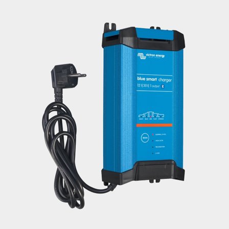 Ładowarka do akumulatorów Victron Blue Smart Charger IP22, 230 V, 12 V, 30 A / godzina, z 1 wyjściem, bez kabla ładującego - Jachtowa