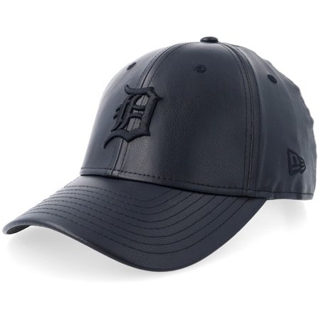 New Era - MLB Svart adjustable Caps - Detroit Tigers Pu 9FORTY Mc Black Adjustable @ Hatstore