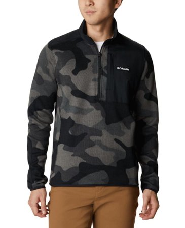 Columbia Sweater Weather Printed HZ Black Mod Camo