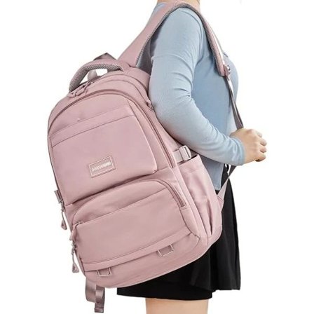 Letvægts skoletaske til kvinder, sød skoletaske til piger, laptop rygsæk til skolen, afslappet rygsæk, rejserygsæk til universitetsarbejde