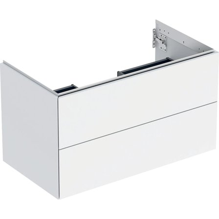 Geberit ONE 505.263.00.2 Kommode 90 x 47 cm, 2 skuffer Hvit, matt, Baderom