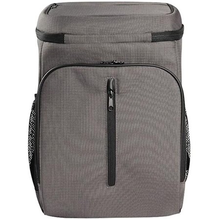 Udendørs Picnic Taske, Stor Kapacitet Rygsæk, Rejsetaske, Picnic Frokost Fiskeri Camping Park Strand Skole Grå