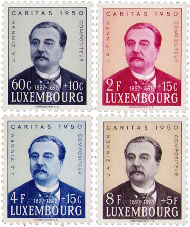 Luxembourg 1950 - MICHEL 474-477 - Postfrisk