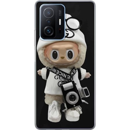 Kompatibel Mobilcover til Xiaomi Xiaomi 11T Stilfuld designerfigur med kamera og streetwear, legesyg samlerfigur i trendy urban æstetik og minimalist