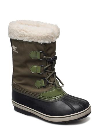 Yoot Pac Nylon Wp Nauhalliset Talvikengät Vihreä Sorel