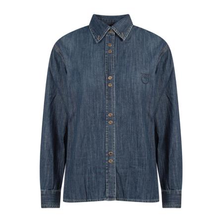 Pinko Shirts Blå, Dame Skjorter