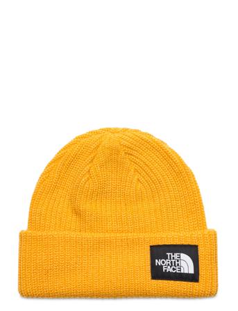 Salty Lined Beanie Sport Headwear Beanies Gold The North Face