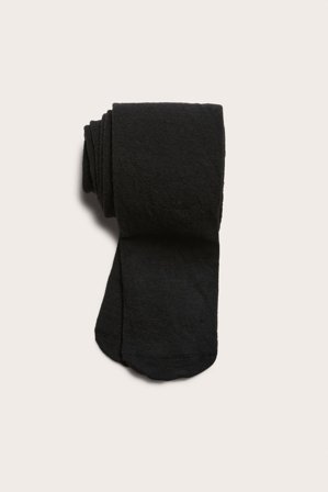 Kappahl | Rajstopy z mieszanki wełny | Czarne
