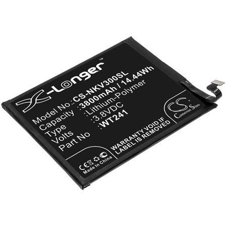 Batteri til SmartPhone, mobil til Nokia 3 V, TA-1153