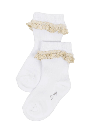 Livly Lace Socks Strumpor & strumpbyxor Dam Vit 15