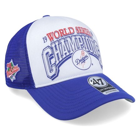 47 Brand - MLB White trucker Lippis - Los Angeles Dodgers MLB Foam Champ Offside Dt Royal/White Trucker @ Hatstore