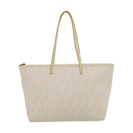 Fendi Vintage, Tote Bags Wit, Dames, Maat:ONE Size
