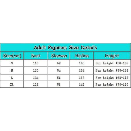 Stitch Pyjamas Anime Tegneserie Sovetøy Antrekk Jumpsuit