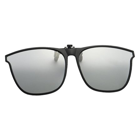 Polariserade Clip-on Flip Up Solglasögon Uv400 linser Vändbar polariserad klämma