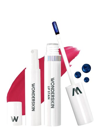 Wonderskin Wonder Blading Lip Stain Kit - Pink - 4 ML