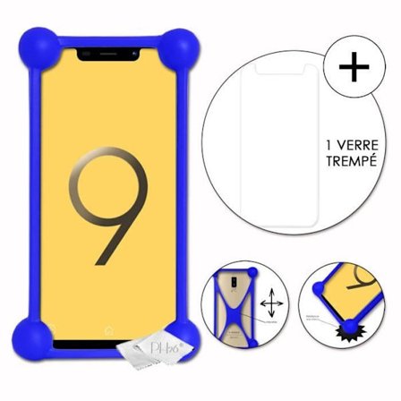 Coque bumper - V-Mobile - S9 (2019) - Stöttålig - Silikon - Ultrarobust