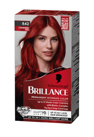 Schwarzkopf Brillance Hårfärg Dam Röd ONESIZE