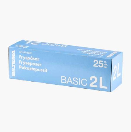 Fryspåsar basic 2 liter 35-pack