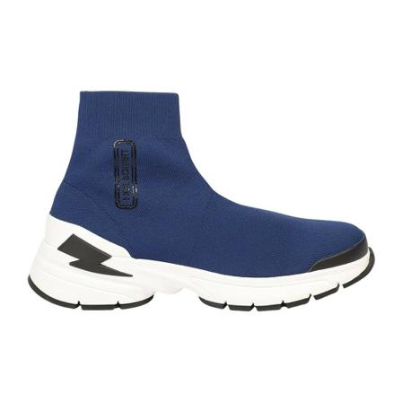 Neil Barrett, Sneakers Blauw, Heren, Maat:41 EU