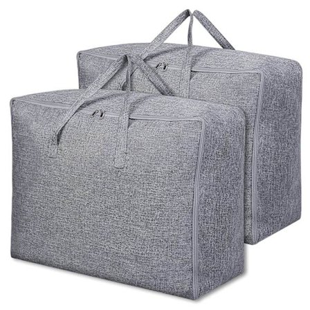 Opbevaringspose - XXL - Opbevaringsbetræk - Tøjpose - 70x50x30cm - Opbevaringspose og organizer til dyne og tøj - Opbevaring