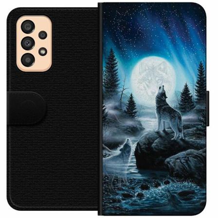 Samsung Galaxy A33 5g Plånboksfodral Wolf / Varg