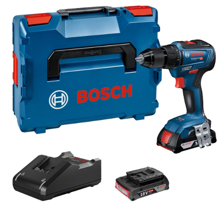 Bosch GSR 18V-55 Skrutrekker med batteri og lader, Maskiner