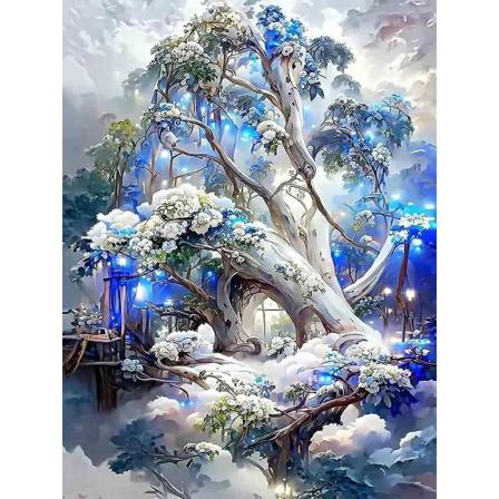 Dww-30 X 40 Cm ,arbre Diamant Maalaus Timantti Maalaus Kangas 5d Taulu Lapsi Aikuinen Strass Sarja Puzzle Piirustus Sein koriste Huone