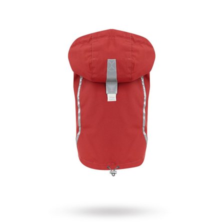 Puppy Angel - Urban Outdoor Raincoat - Red - Regnkläder, regnjacka & regntäcke till hund