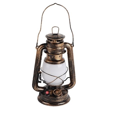 Vintage Genopladelig Batteridrevet Metal Orkanlampe med Lysdæmper til Indendørs og Udendørs Brug