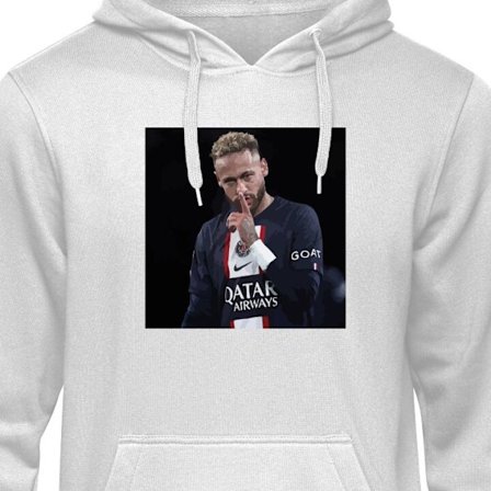 Barne-Hoodie | Myk Hettegenser for Barn Neymar grå