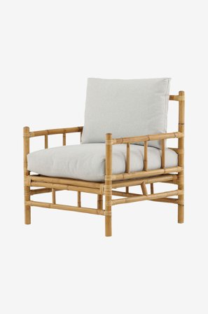 Venture Home - Lenestol Cane - Grå - Lenestoler, utendørs - Fra Homeroom