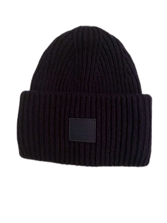Acne mössa mörkblå