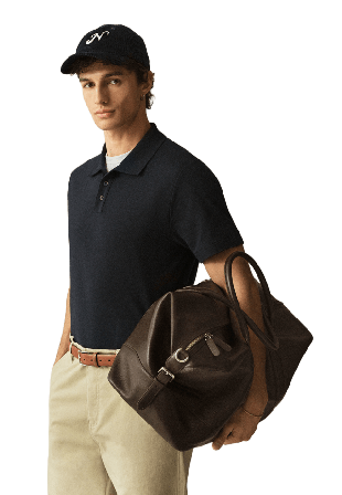 NORVIE Pikétröja LAURENT T-shirts Blå S