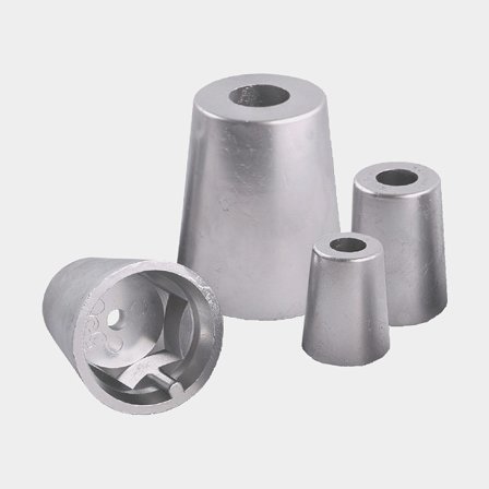 1852 Zink till sexkantig axel 50mm