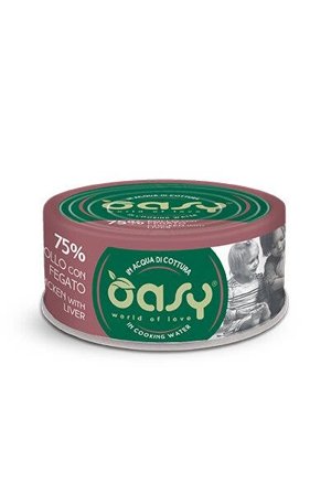 Oasy More Love Gatto Pollo con Fegato 70g