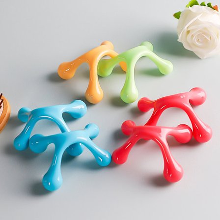 Håndholdt manuel massageapparat, 2-delt sæt med tommelfingerbeskytter manuel