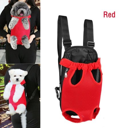 Pet Carrier Pet Ryggsäck RED M