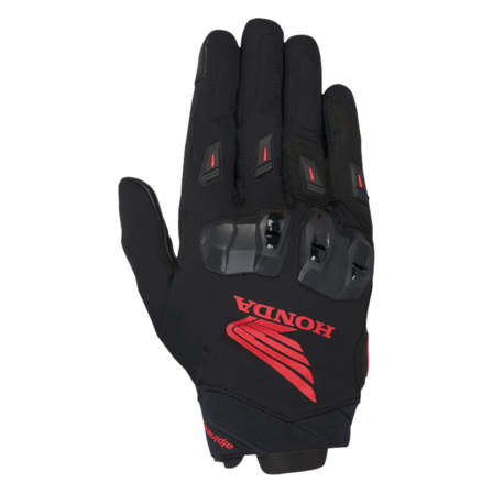Motorradhandschuhe Alpinestars Honda SP X 3 Schwarz/Hellrot L