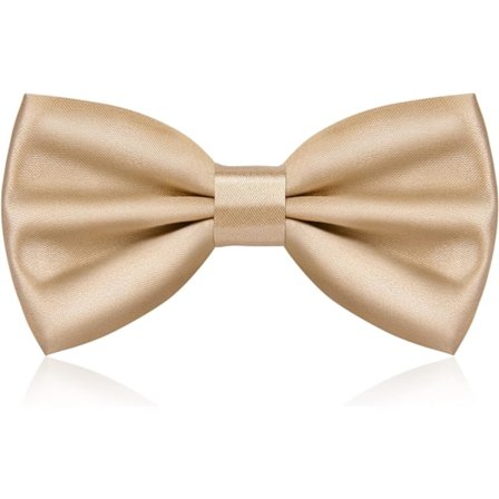 Halsbånd for menn, Klassisk ensfarget forhåndsbundet slips for menn, Satin smoking slips, Justerbart formelt halsbånd for fester, bryllup