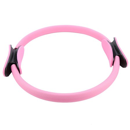 4 farger Dobbelgrep Yoga Pilates Ring Motstandssirkel for lår og ben Fitness Rosa