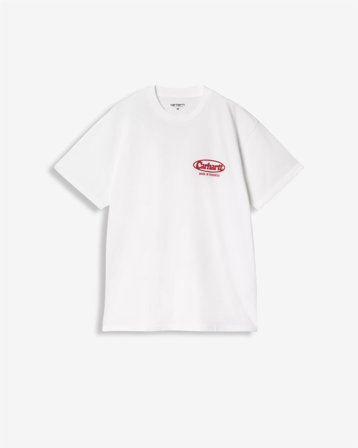 - S/S LOGO T-SHIRT - WHITE XL