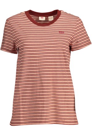 Levi's T-shirt Maniche Corte Donna Rosso